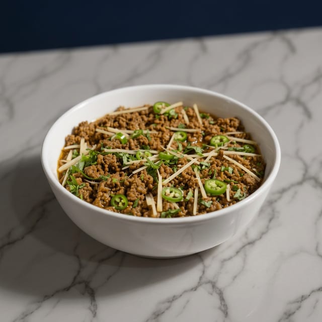 Beef Bhuna Qeema.