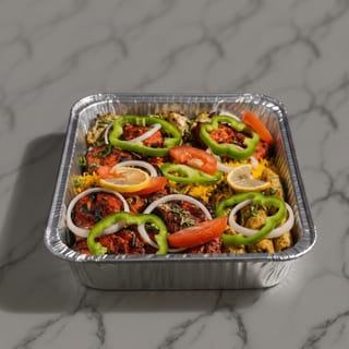 Half Chicken Mix Grill Platter