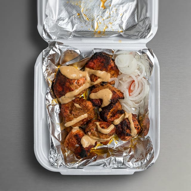 Tandoori Chicken Boti (Red).