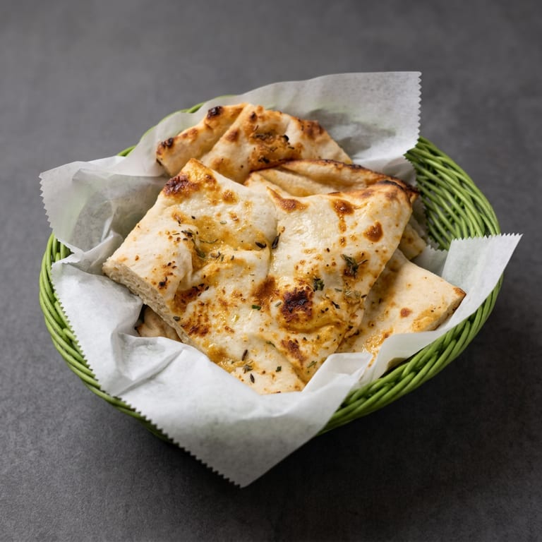 Savor Our Fresh Naan